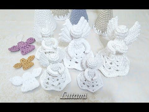 АНГЕЛ КРЮЧКОМ. ПОДРОБНЫЙ МАСТЕР-КЛАСС.  РОЖДЕСТВЕНСКИЙ АНГЕЛ