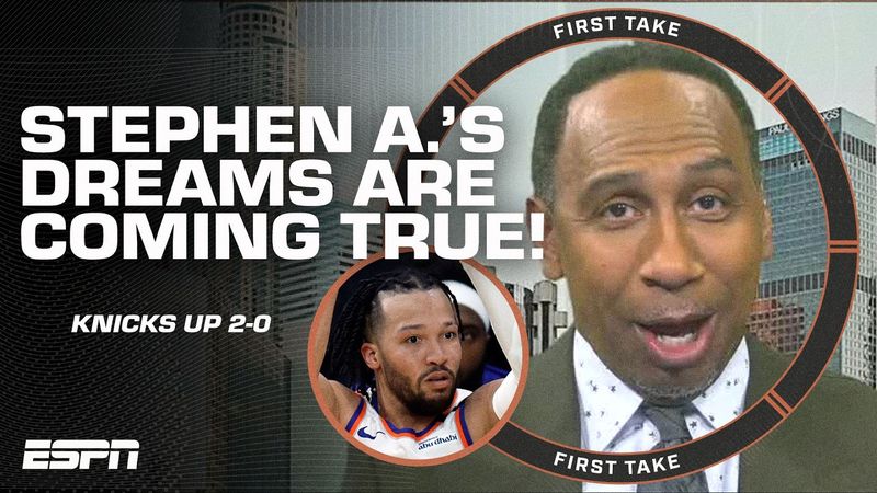 STEPHEN A.'S NEW YORK KNICKS PRAYERS WERE ANSWERED! 🙏 'WE HAVE BEEN STARVING!' | First Take