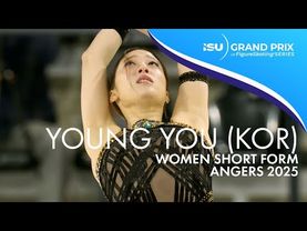 Young YOU (KOR) | Women Short Program | Angers 2025 | #GPFigure