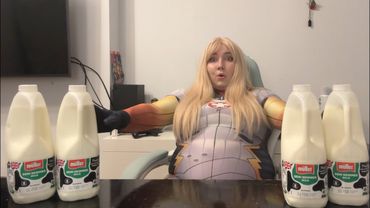 8 Litres of Milk | Food Challenge