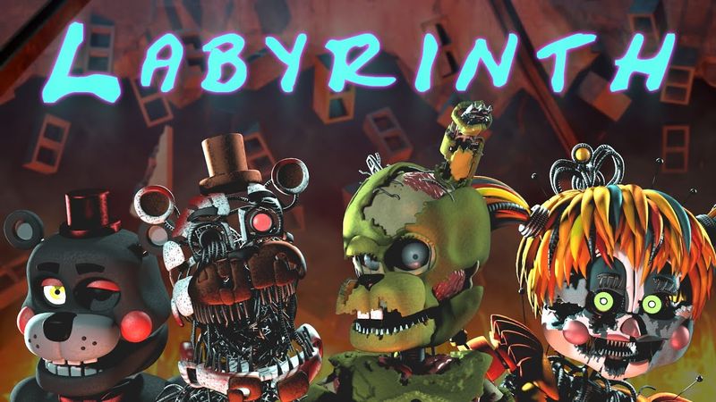 FNaF-SFM | Labyrinth By CG5 {REMASTERED}