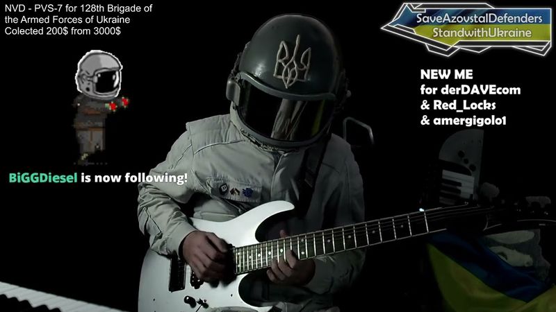 Space music stream & charity for Ukraine !charity 25  June