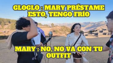 GLOGLO LE PIDE A MARY SU GABARDINA POR EL FRÍO