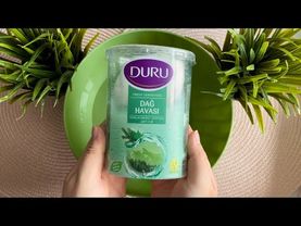 🌲 ASMR DURU SOAP 🧊￼ АСМР Мыло Duru🛁 Washing 🧼