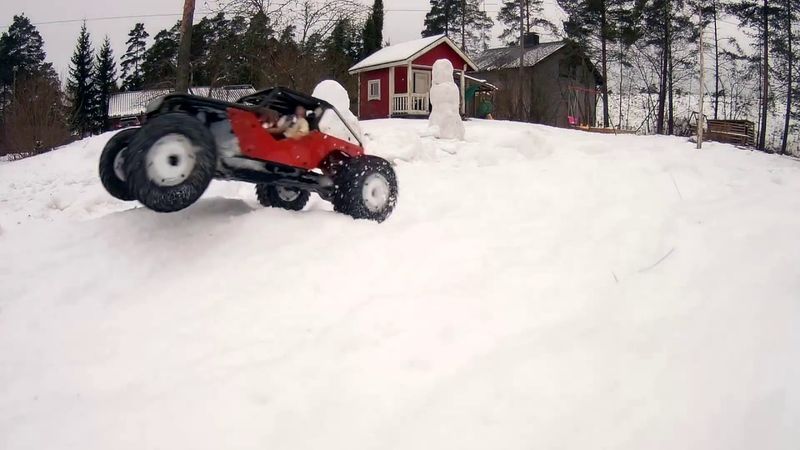 Bishop's RC Crusade - Axial Wraith Snow Track