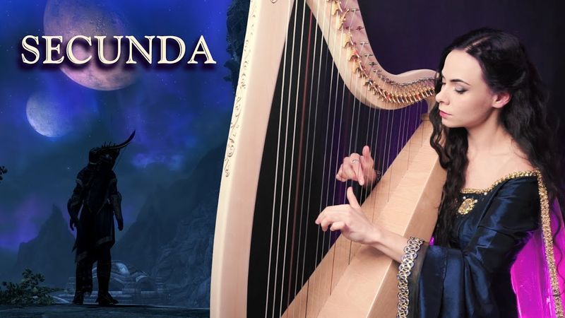 Skyrim – Secunda (Harp, Piano, and Vocal Cover)