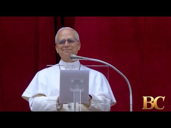 Pope Leo XIV calls for Gaza ceasefire and peace in Ukraine