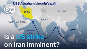 US announces major military exercise as US aircraft carrier arrives in Middle East | DW News