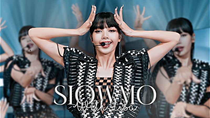 SLOWMO Twixtor LISA "ROCKSTAR" 4K Special Stage Performance (w/ HolyBang) clips for editing