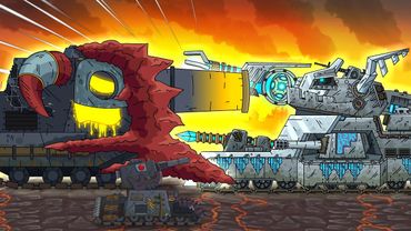 ЭТОТ СТАЛЬНОЙ ДЕМОН ПОКРУПНЕЙ! - Мультики про танки