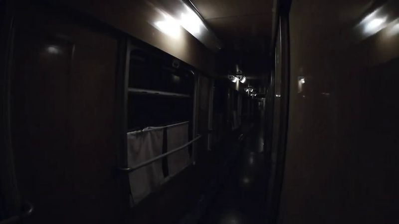 10 minutes of russian night train