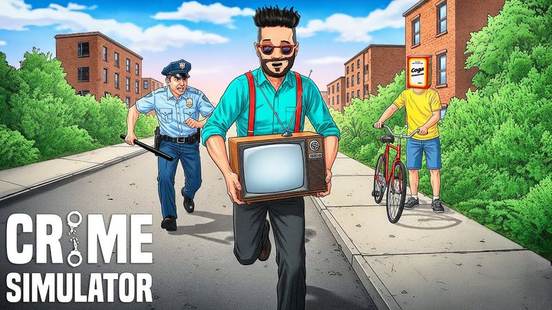 ИСТОРИЯ О ТОМ, КАК Я СТАЛ ВОРОМ. КООП ПРОХОЖДЕНИЕ CRIME SIMULATOR