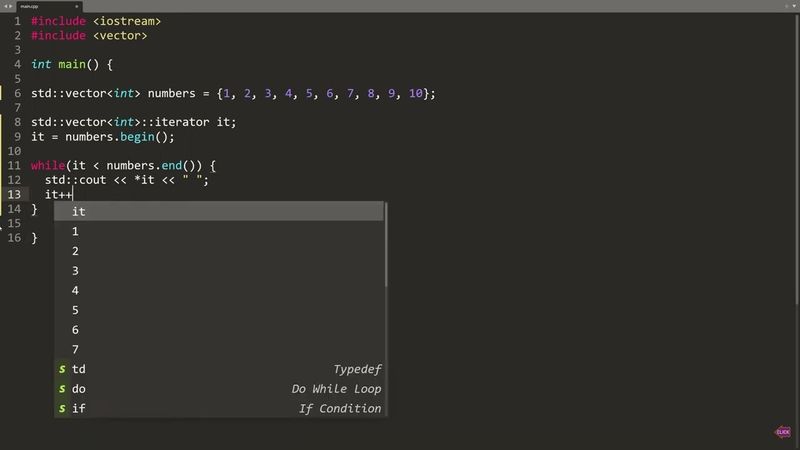 Итераторы в C++