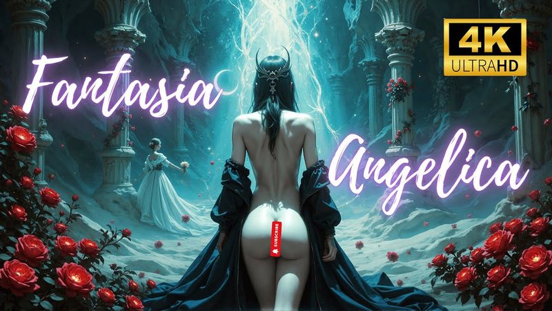 4 Hours Collection Fantasia Angelica NO LOOP [4K] - AI-Generated Everything | TTRPG Music