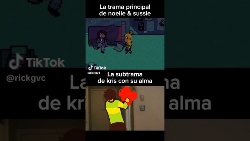 la subtrama de Kris #deltarune #meme