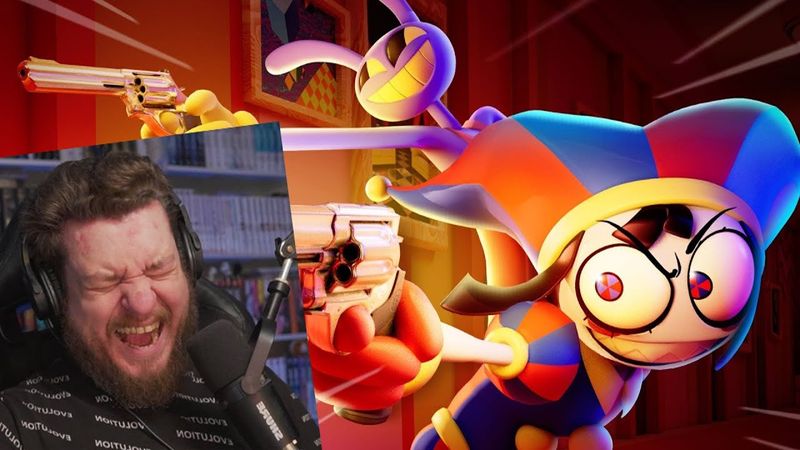 Реакция на УДИВИТЕЛЬНЫЙ ЦИФРОВОЙ ЦИРК - Серия 6: У всех есть пушки