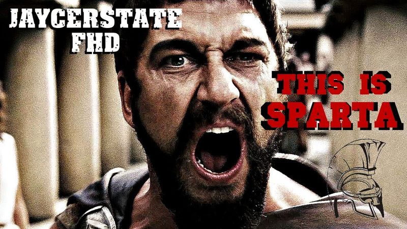 ЭТО СПАРТА! Скинул посла в яму. Момент из фильма.