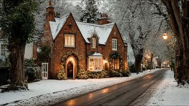 BIRMINGHAM, ENGLAND — A FESTIVE CHRISTMAS WALK THROUGH CITY STREETS | 4K HDR