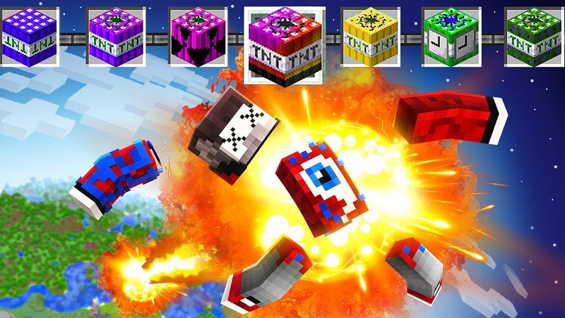 😱Какой TNT Самый Мощный в Майнкрафт?
