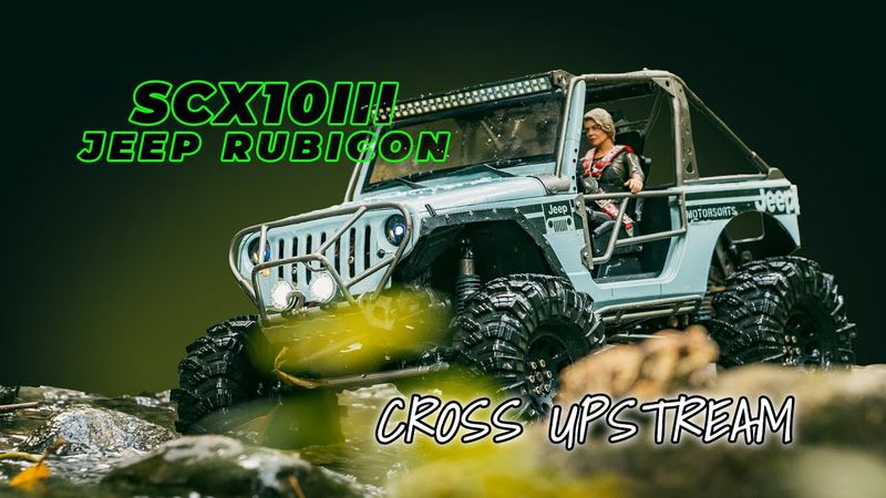 Rc Crawler Axial SCX10 III Jeep Rubicon Adventure Off-Road Diving 4x4 Rc  | E3S-RC