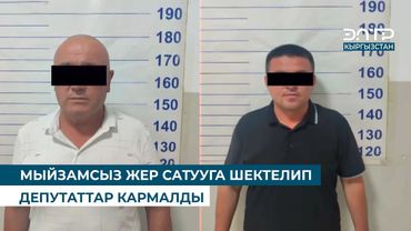 МЫЙЗАМСЫЗ ЖЕР САТУУГА ШЕКТЕЛИП ДЕПУТАТТАР КАРМАЛДЫ