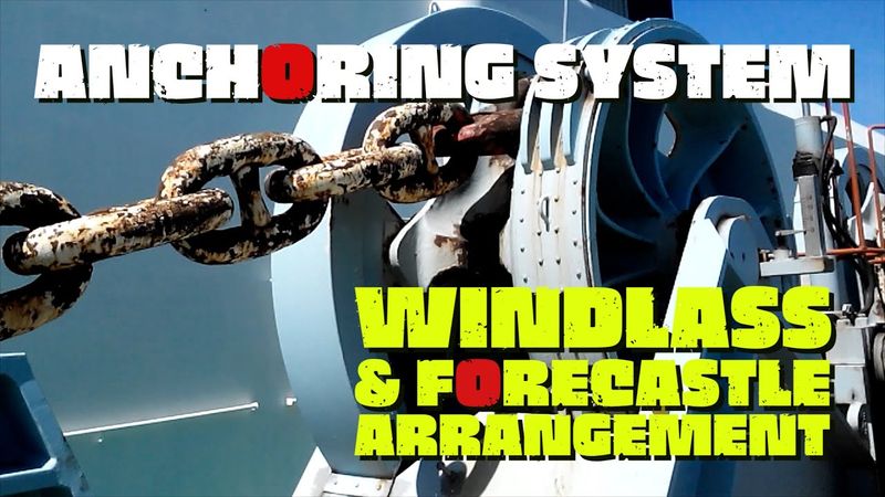 WINDLASS | ANCHORING SYSTEM | MARITIME ENGLISH