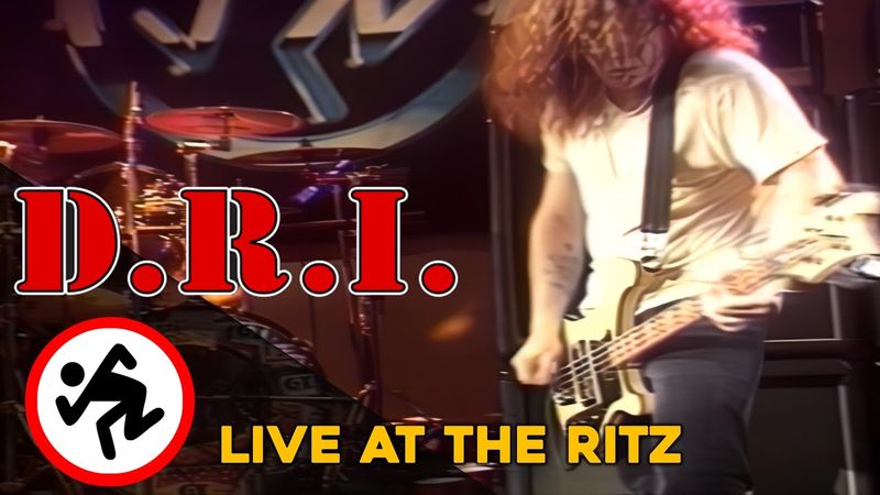 D.R.I. – Live at The Ritz (1987 Full Concert) [Remastered in Full HD]