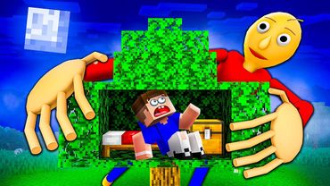 😱 МЫ ЖИЛИ 24 ЧАСА В ДОМИКЕ НА ДЕРЕВЕ! ЭТО БЫЛ УЖАС В МАЙНКРАФТ!