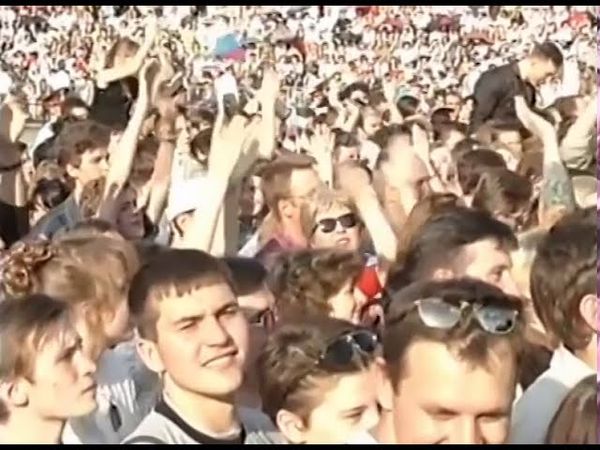 Предвыборные пляски Ельцина