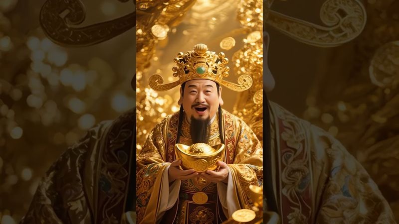 《财神赐福》财神为你来铺路！八方来财！让你一路发！快接！转发！功德无量！#正能量 #国学文化 #道家文化 #民间文化 #佛教文化 #财神爷 #赐福 #祝福 #八方来财 #发财 #转运