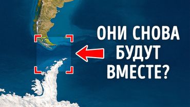Почему Антарктида и Южная Америка выглядят почти одинаково