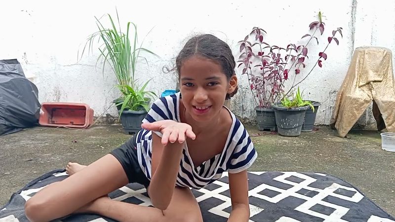 @ Edla Nascimento, ginástica rítmica sozinha ❤️