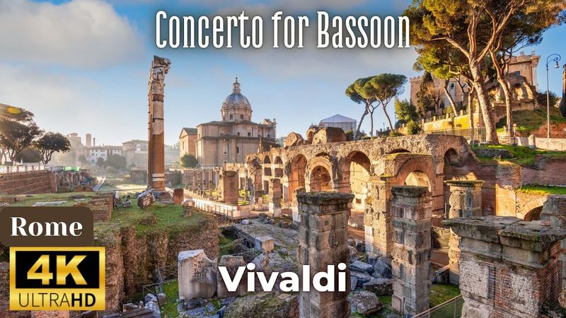 Vivaldi - Konzert für Fagott - (Rom 4K) RV 498