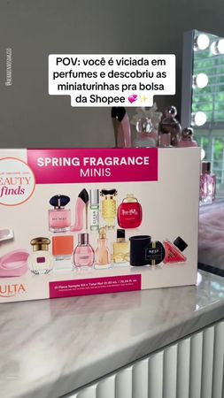 Miniaturinhas de perfumes da shopee! #miniaturadeperfume #perfume #pe...