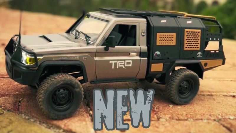 NEW MN82 UNBOXING RC Toyota Land Cruiser 1/12 LC79 4X4 RC ROCK CRAWLER OFF-ROAD
