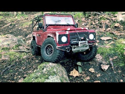 Land Rover Defender D90 Scale Crawling #5 [DJI OSMO MOBILE]