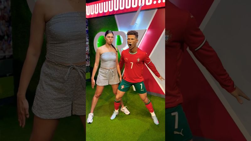 Real or Fake?! 🤔⚽️ #ronaldo