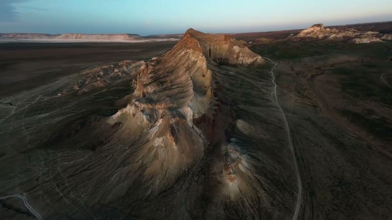 Инопланетные пейзажи Мангистау | FPV дрон видео