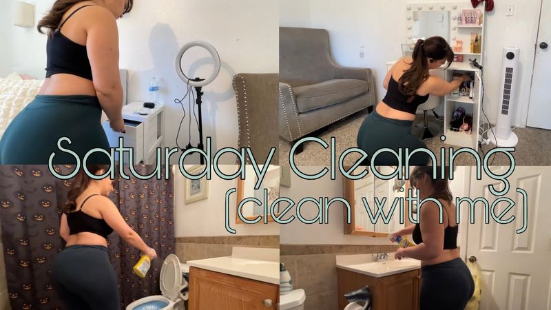 Saturday Cleaning (clean with me)