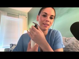 asmr fast & aggressive massage (lotion sounds, hand sounds, liquid sounds, whispering)