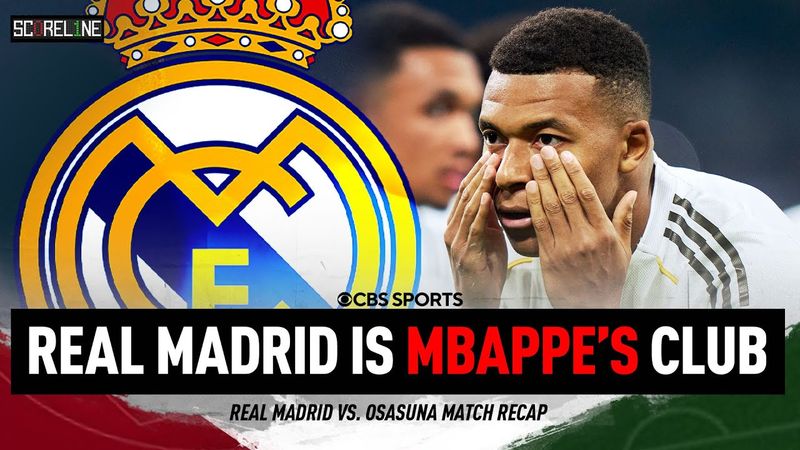 "Vinicius Jr's time is limited" 🫣 | Real Madrid vs. Osasuna Recap | Mbappé, Vini Jr. | Scoreline