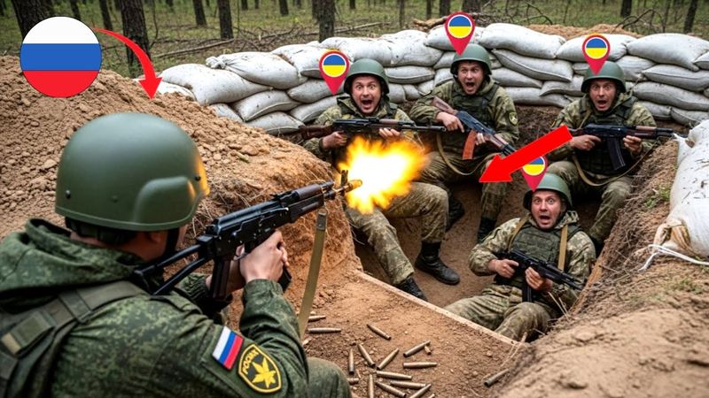 Российский спецназ устроил засаду на украинских солдат