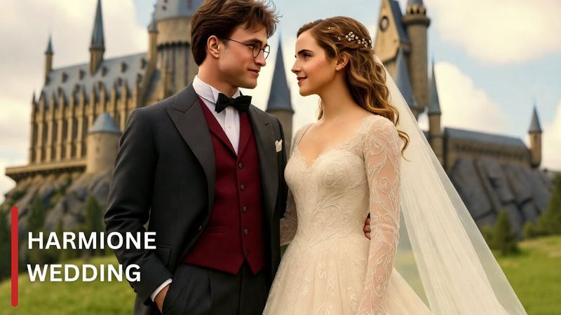 Harry & Hermione’s Wedding — The Love Hogwarts Witnessed ✨