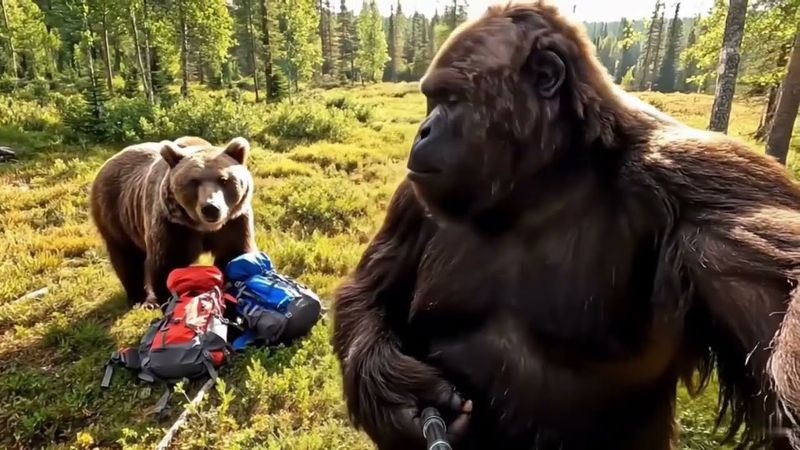 Нашли рюкзаки в лесу… и пожалели, что открыли их 😳🎒