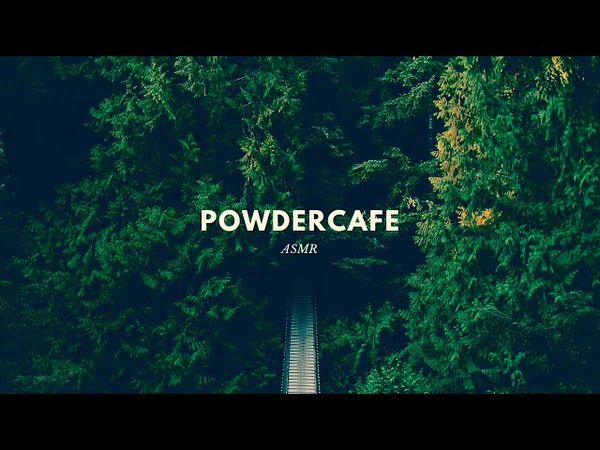 Blue Holi Powder and Cornstarch over Fresh Ader Gymchalk Blocks | Asmr | PowderCAFE