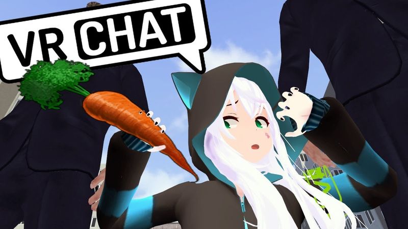 VRCHAT - ДЕВУШКА КОТОРАЯ ЛЮБИТ МОРКОВЬ 🥕 (ВР ЧАТ МОНТАЖ)