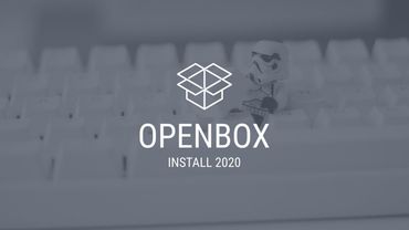 Установка Openbox в ArchLinux 2020.