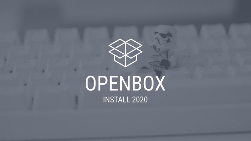 Установка Openbox в ArchLinux 2020.