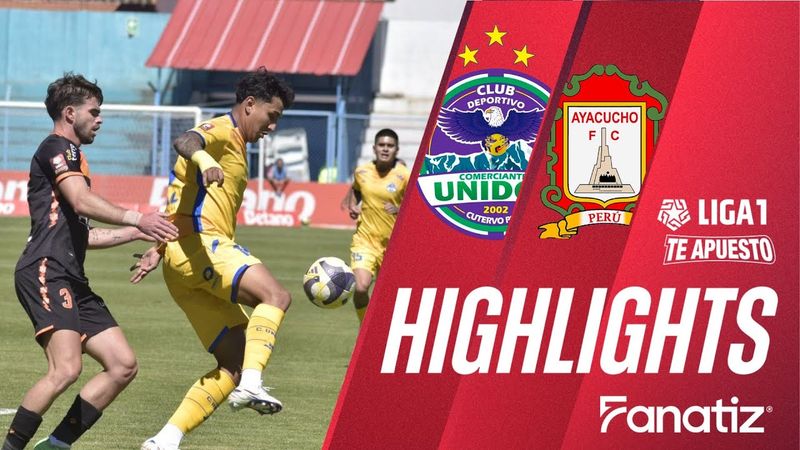 Comerciantes Unidos 0-1 Ayacucho FC - Game Highlights | #Liga1TeApuesto2025
