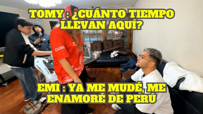 TOMY SE ENTERA QUE EMIKUKIS YA SE MUDÓ A PERÚ Y DISCUTEN POR LA CULINARIA ENTRE PERÚ Y MÉXICO